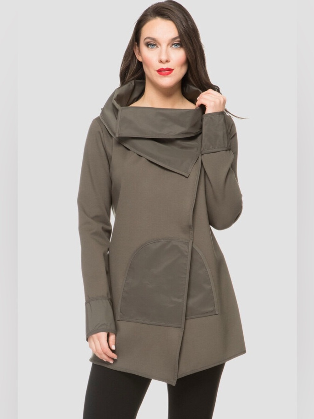 Joseph Ribkoff Jacket Style 184447 Olive Green Size 8